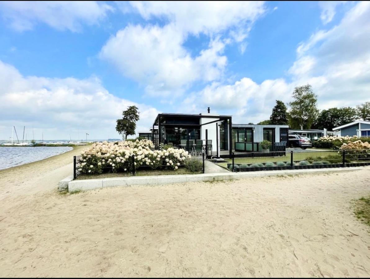 Luxus Cube Meerblick Veluwemeer Am Strand In Erster Reihe Хульсхорст Экстерьер фото