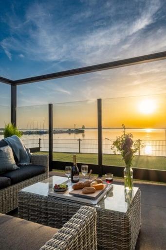 Luxus Cube Meerblick Veluwemeer Am Strand In Erster Reihe Хульсхорст Экстерьер фото